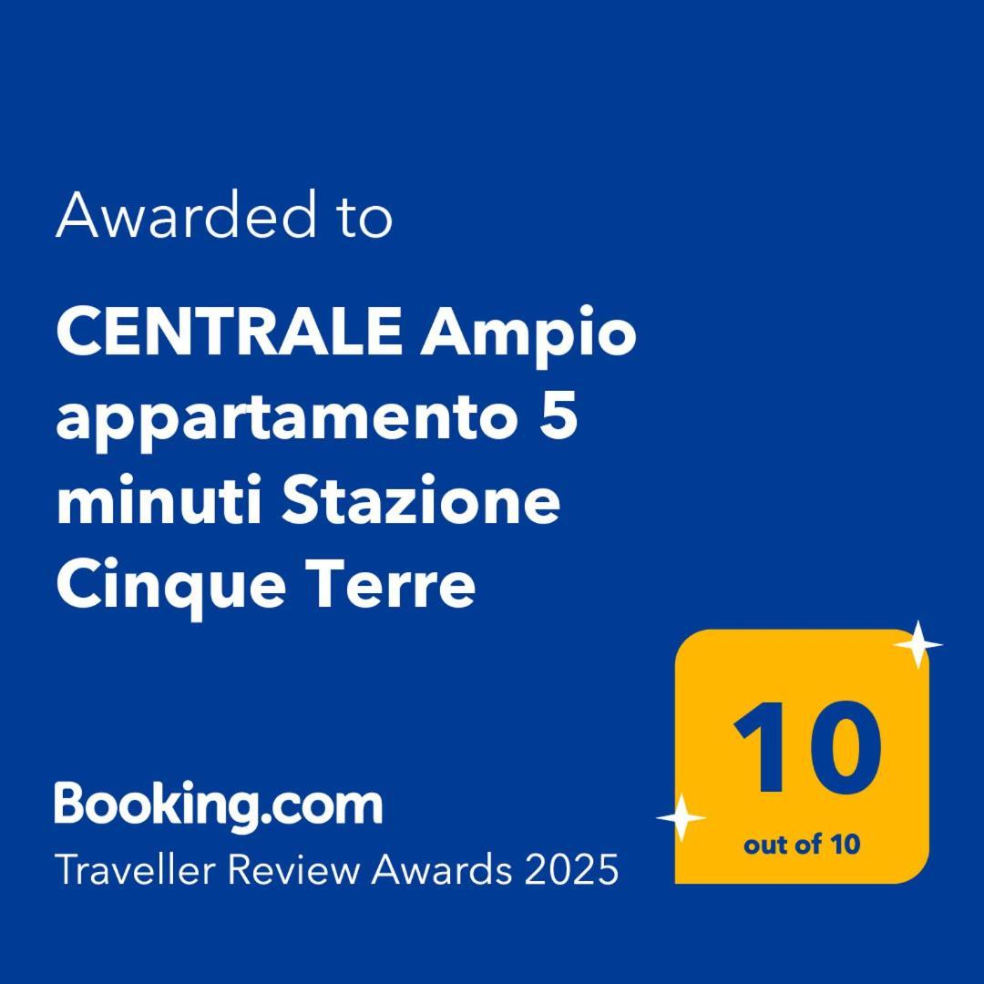 Centrale Ampio Appartamento 5 Minuti Stazione Cinque Terre La Spezia Esterno foto